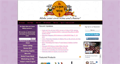Desktop Screenshot of curdsandwine.com